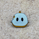 Ned the Ghost Enamel Pin (Front Facing)